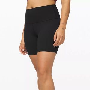 Black lululemon align shorts
